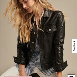 Leather Trucker Jacket